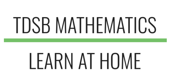 TDSB math